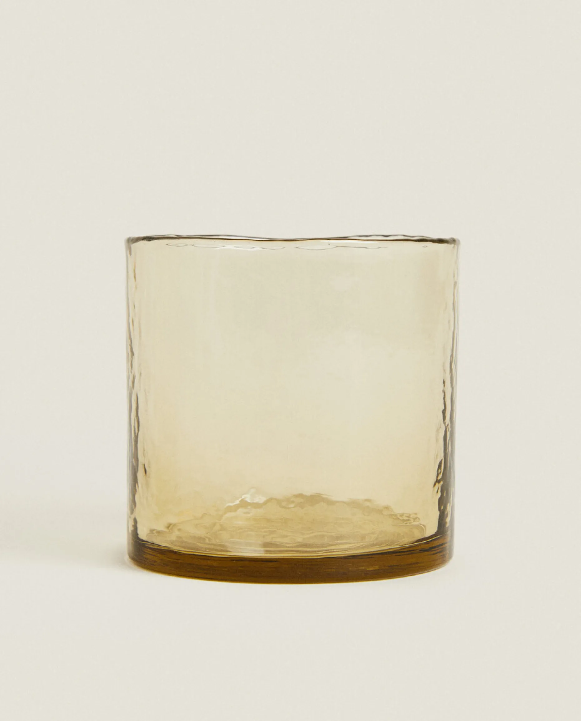 Hammered Glass Tumbler