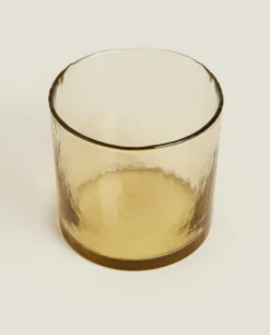 Hammered Glass Tumbler