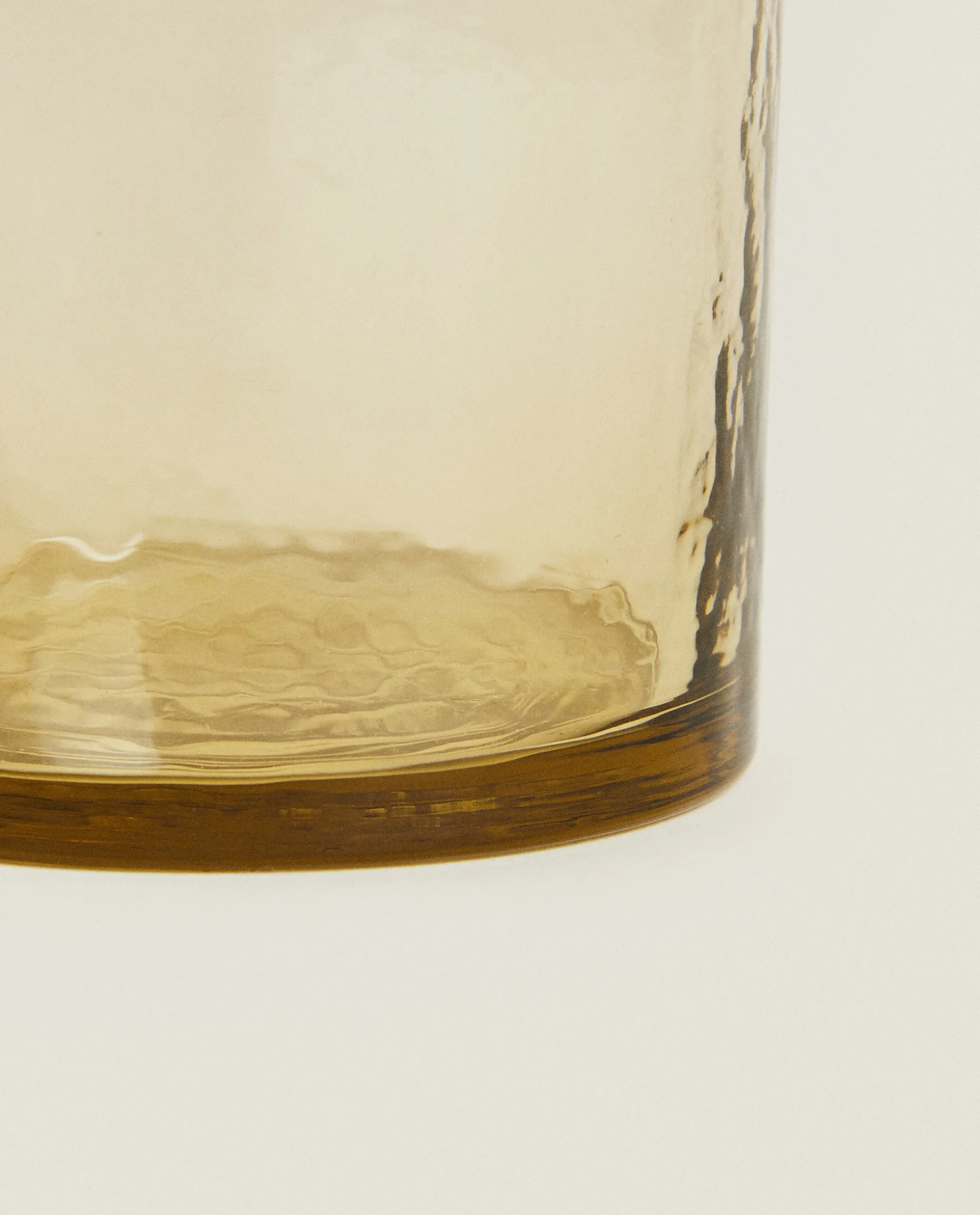 Hammered Glass Tumbler