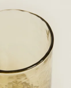 Hammered Glass Tumbler