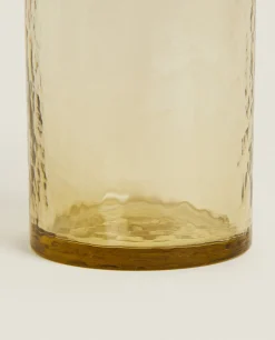 Hammered Glass Tumbler
