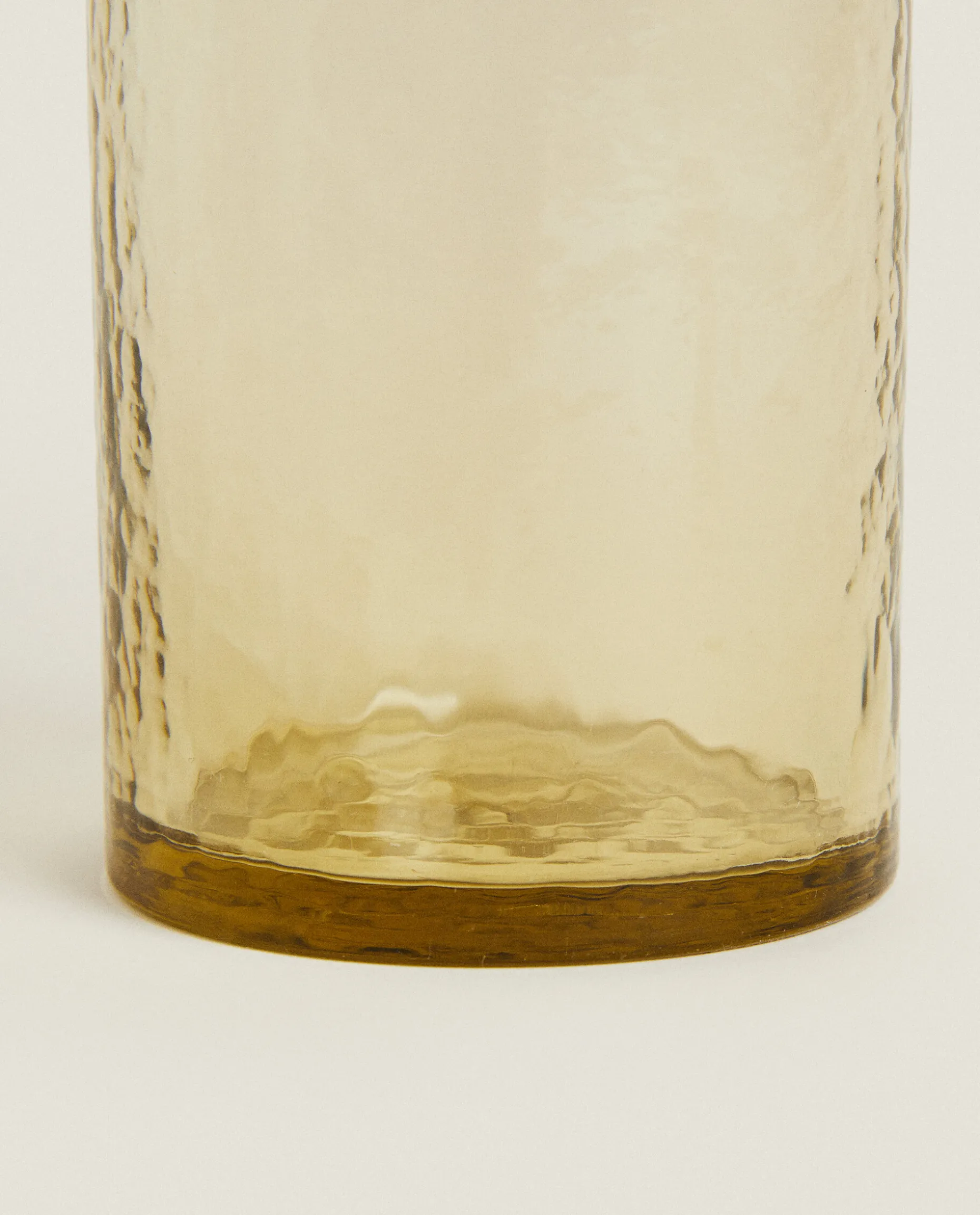 Hammered Glass Tumbler