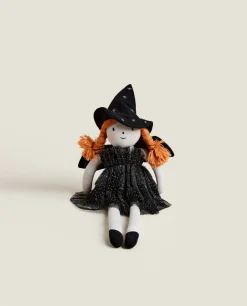 Kids' Halloween Witch Plush Toy