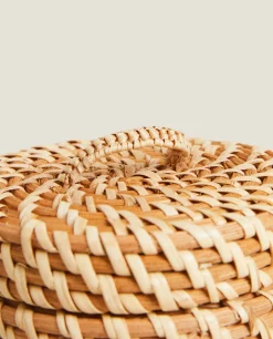 Kids' Rattan Hamper With Lid