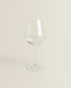 Large Bohemia Crystal Wine Glass