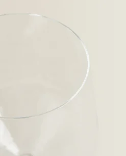 Large Bohemia Crystal Wine Glass