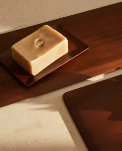 Large Flat Wood Tray