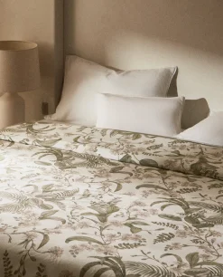 Leaf Print Duvet Cover