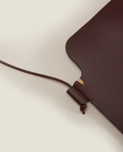 Leather Mobile Phone Case With Backstitching Detail