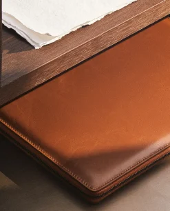 Leather Tablet And Document Folder