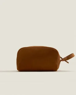 Leather Toiletry Bag
