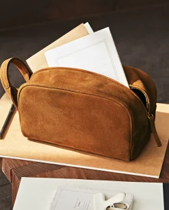 Leather Toiletry Bag