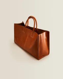 Leather Tote Bag