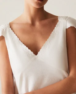Linen And Cotton Nightgown