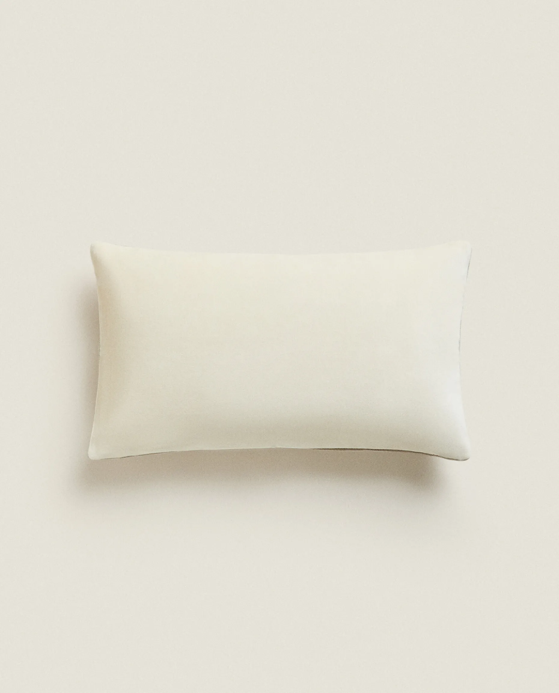 Linen And Velvet Throw Pillow Cover