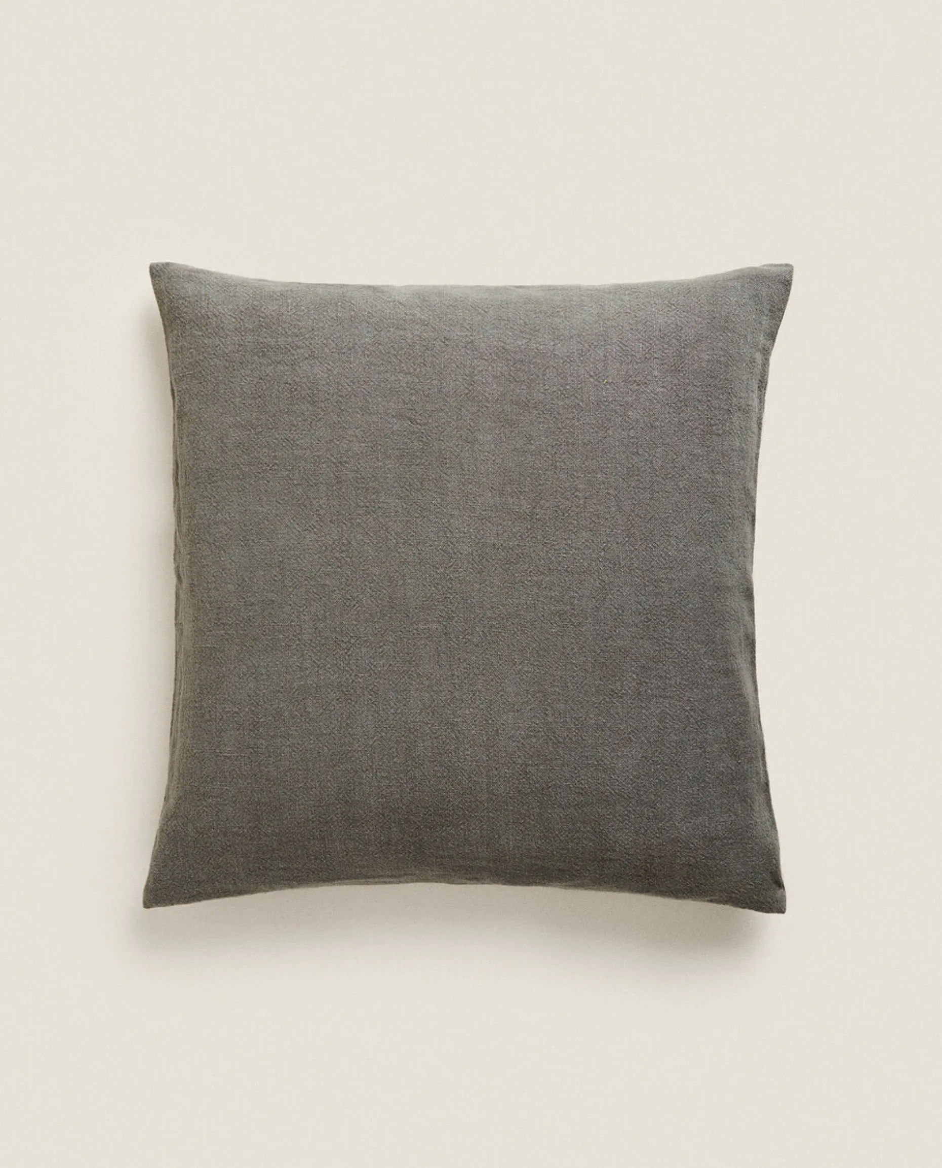 Linen Throw Pillow Cover