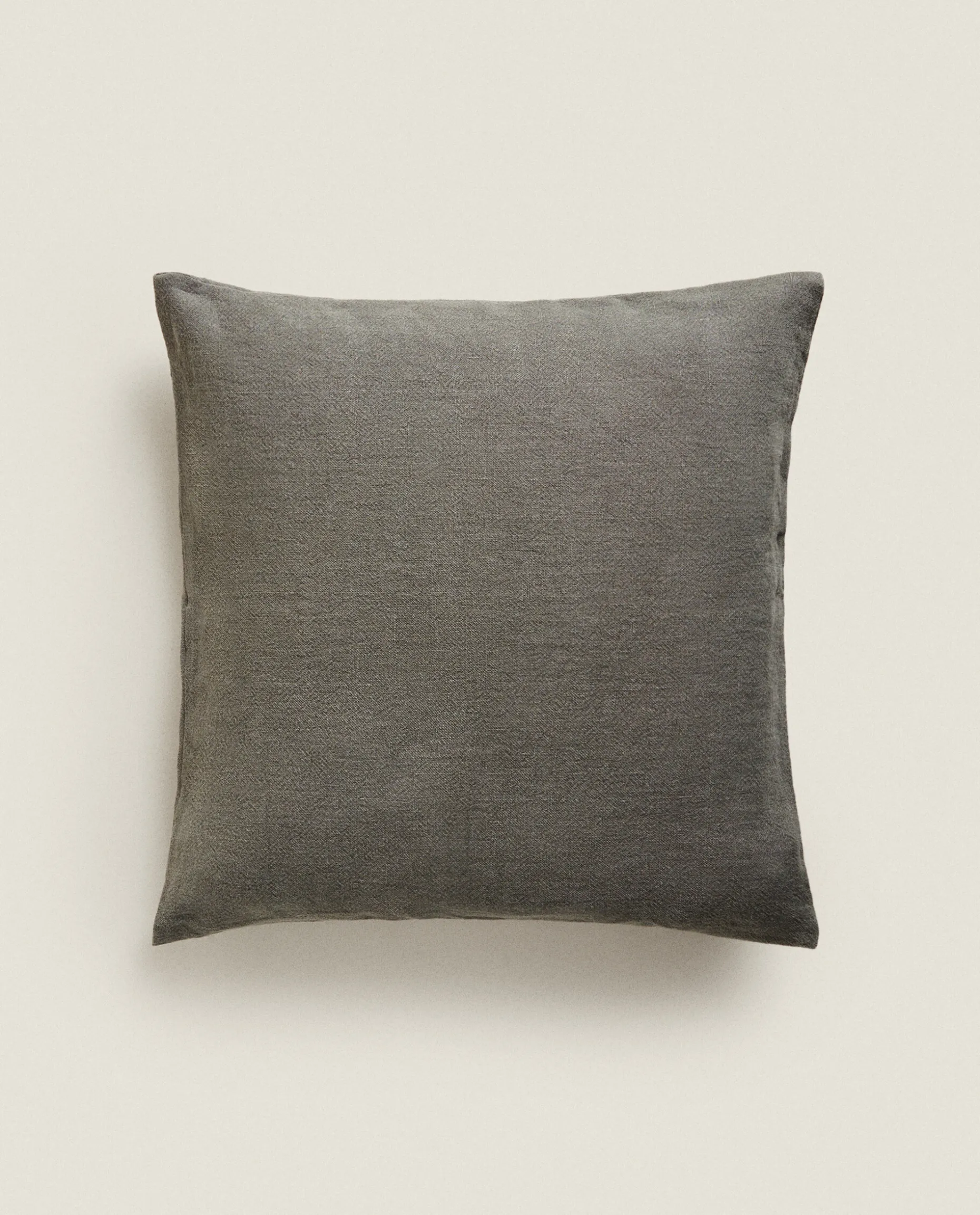 Linen Throw Pillow Cover