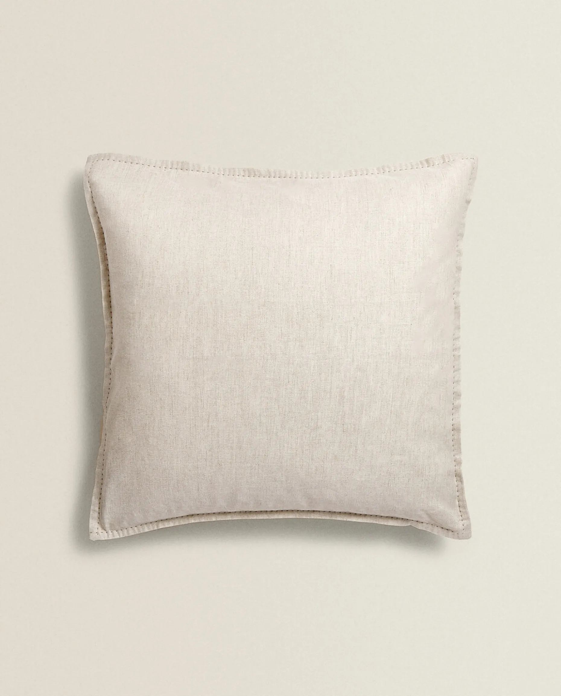 Linen Throw Pillow Cover