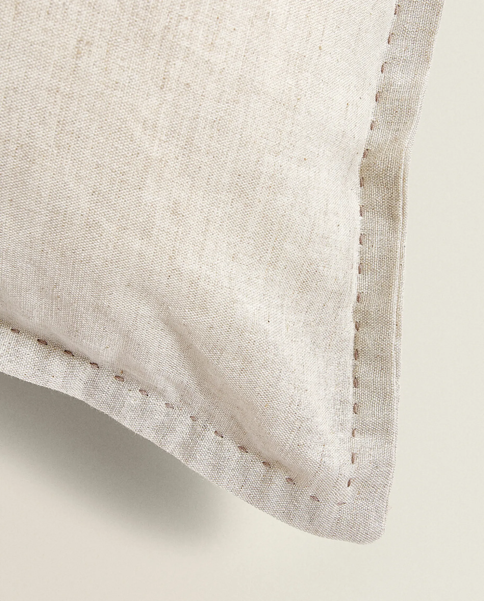 Linen Throw Pillow Cover