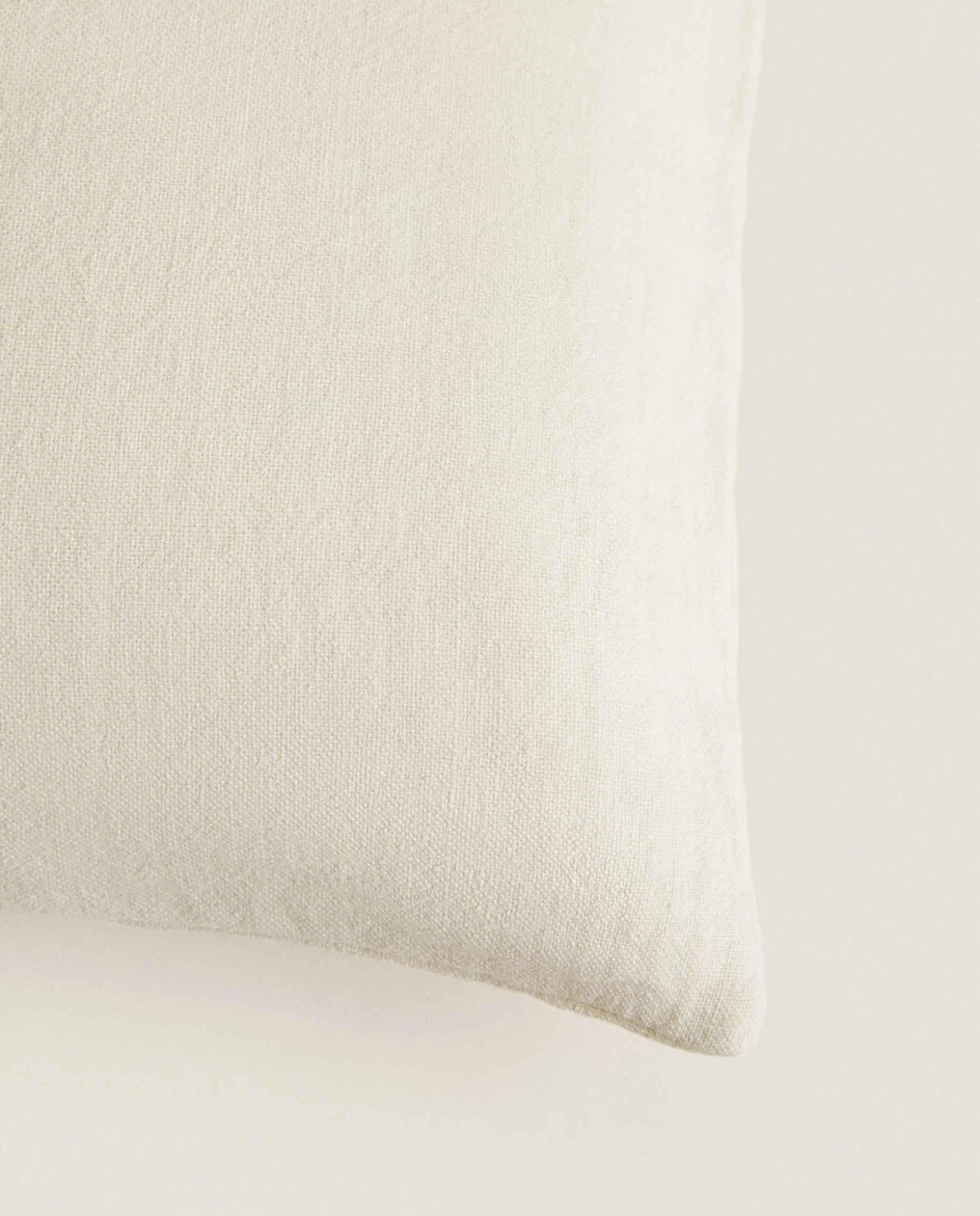 Linen Throw Pillow Cover