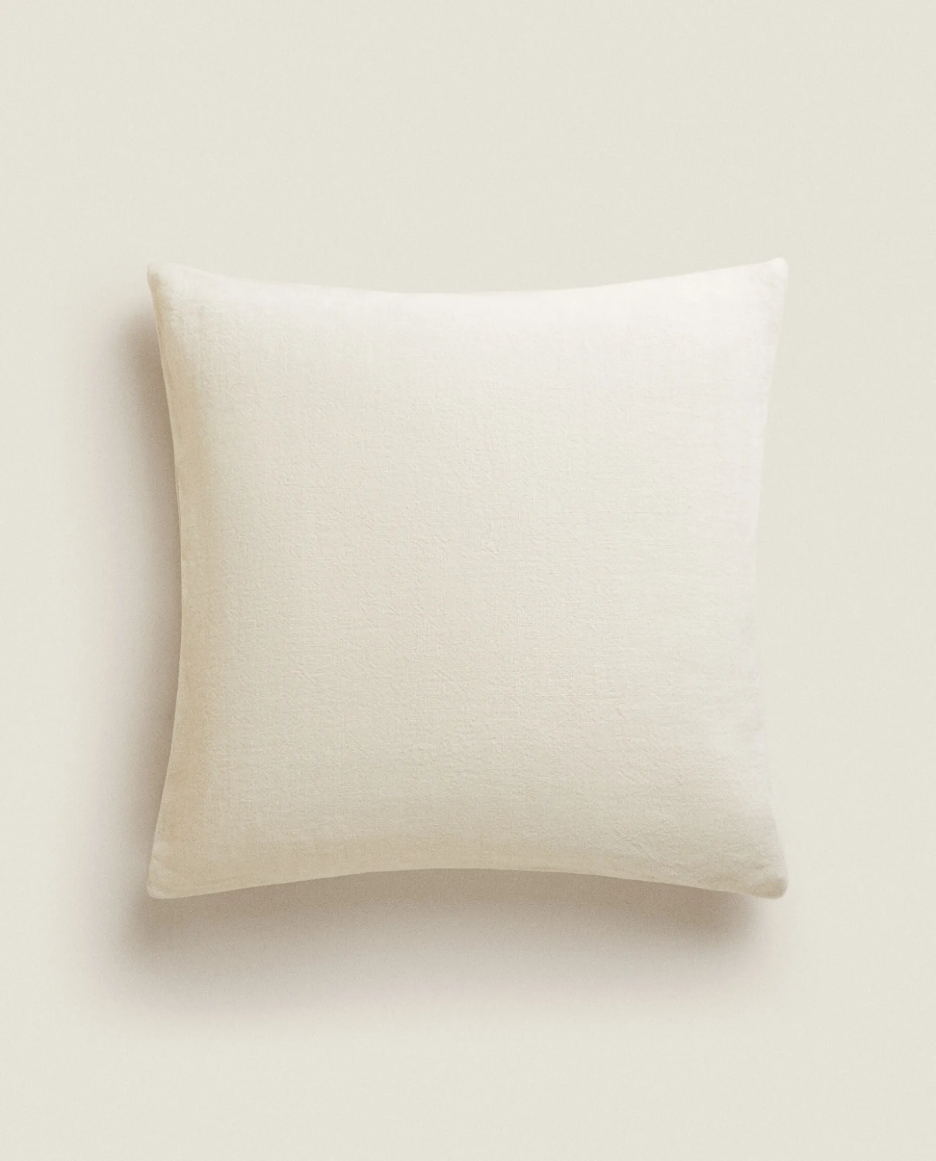 Linen Throw Pillow Cover