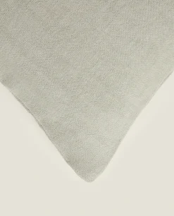 Linen Throw Pillow Cover