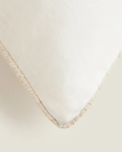 Linen Throw Pillow Cover