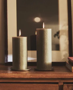 Long Cylinder Candle