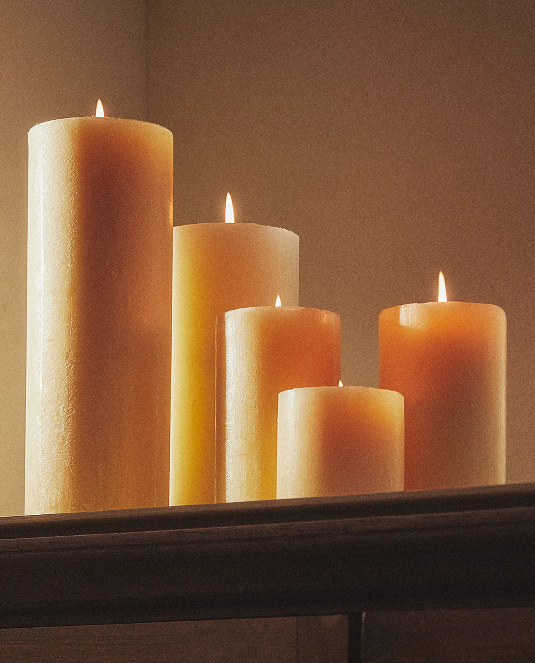 Long Cylinder Candle