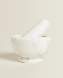 Marble Pestle And Mortar