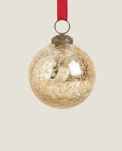 Mercurized Glass Christmas Ornament
