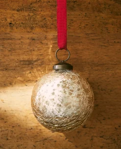 Mercurized Glass Christmas Ornament