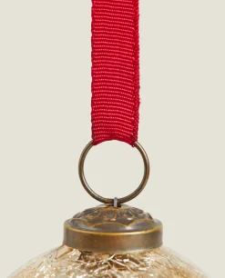 Mercurized Glass Christmas Ornament