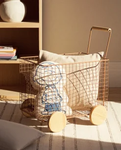 Metal Cart With Wheels
