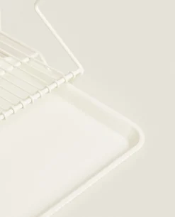 Metal Dish Rack With Tray