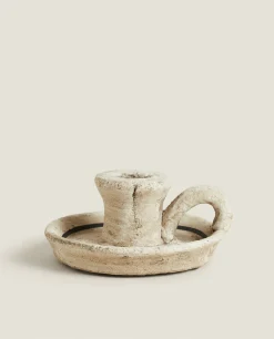 Mini Clay Candlestick