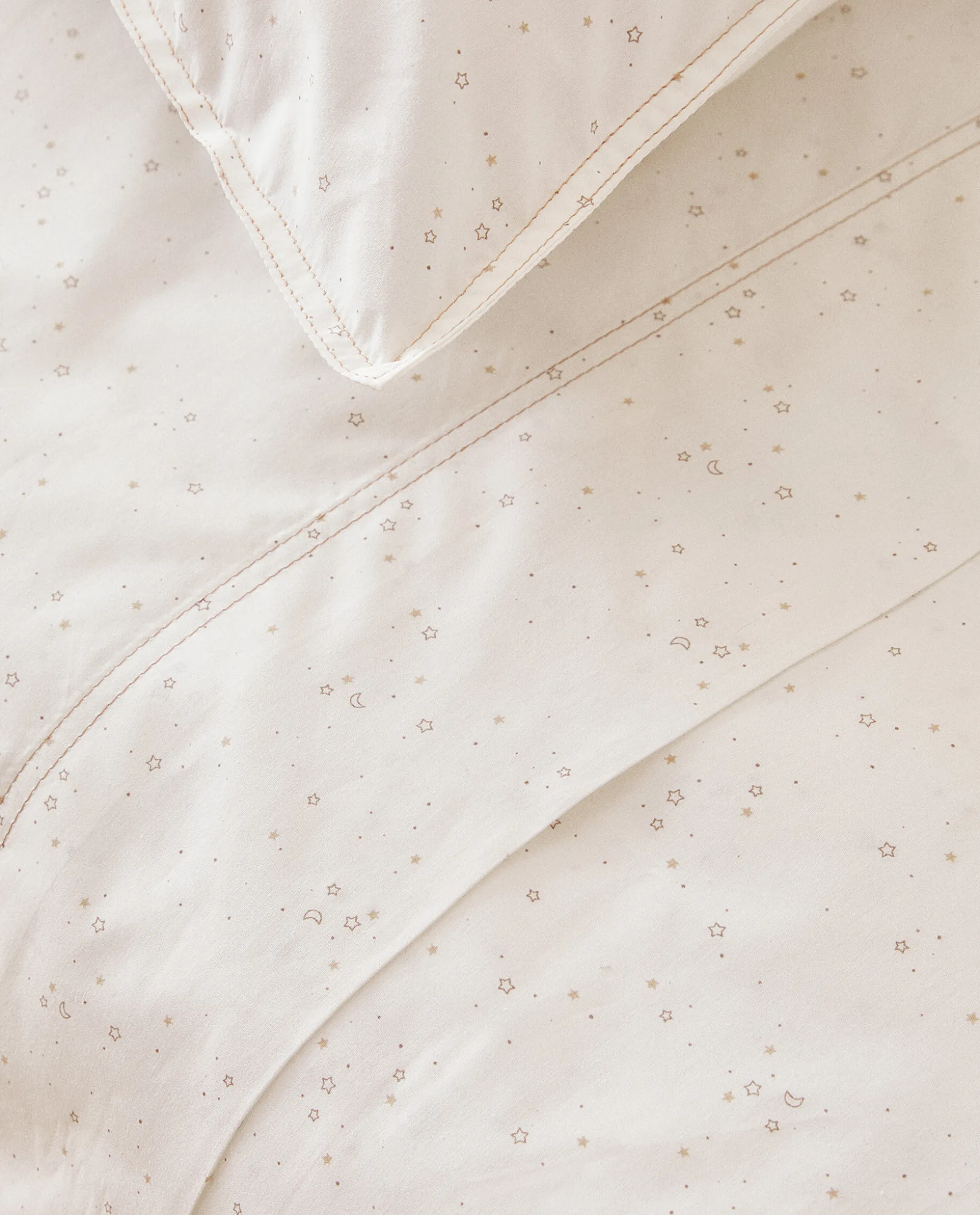 Moons And Stars Flat Sheet