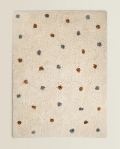 Multicolored Dotted Rug