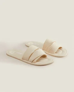 Muslin Open Slippers