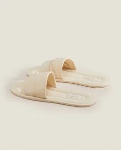 Muslin Open Slippers