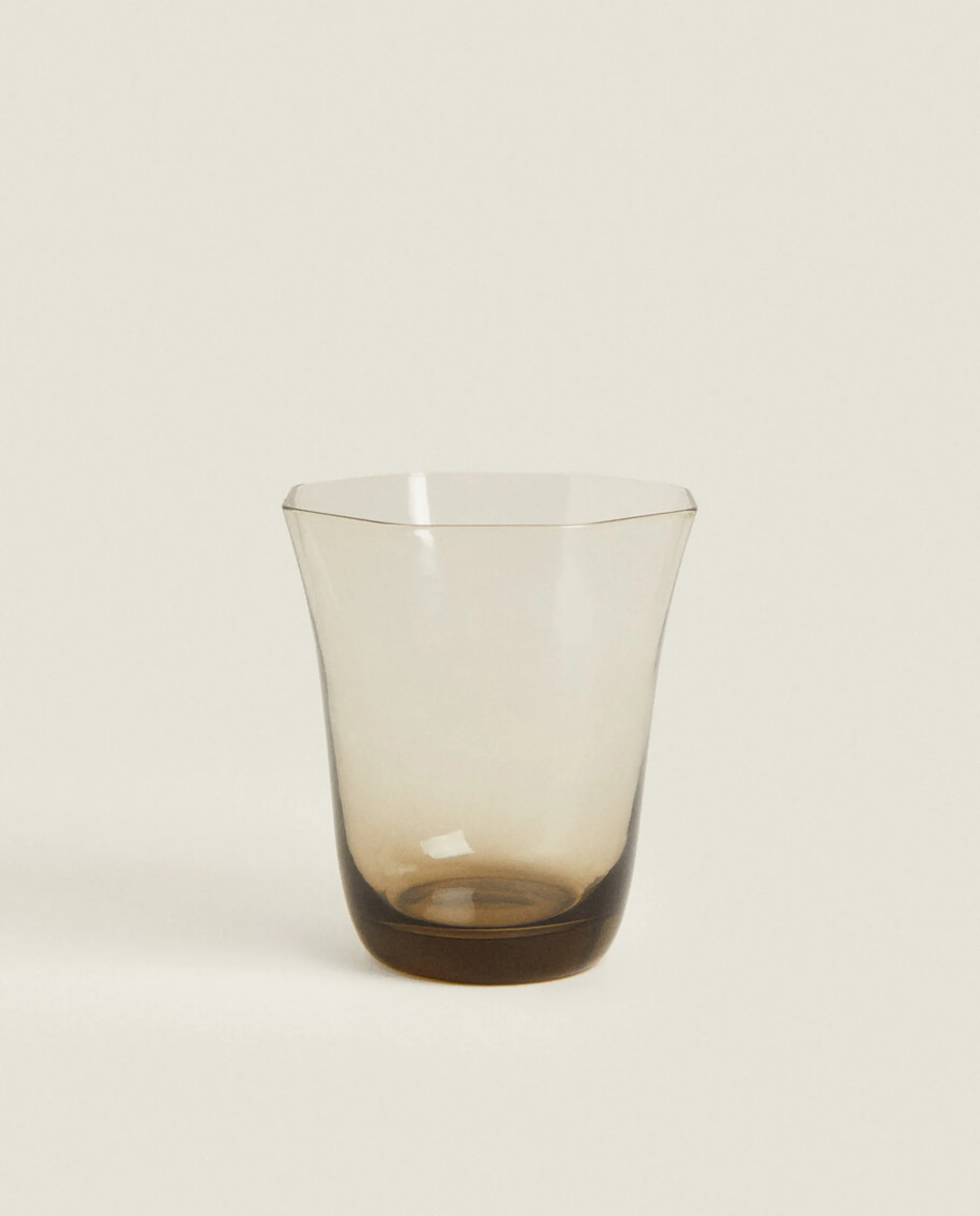 Octagonal Wine Glass
