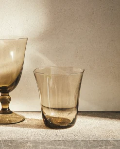Octagonal Wine Glass
