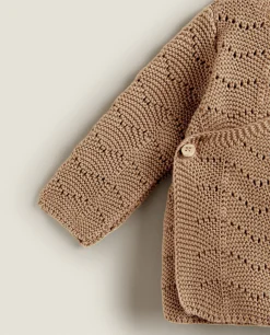 Openwork Cardigan