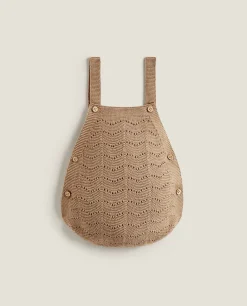 Openwork Overalls