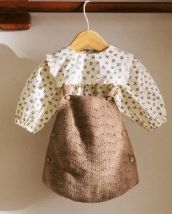 Openwork Overalls