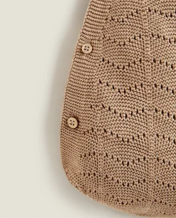 Openwork Overalls