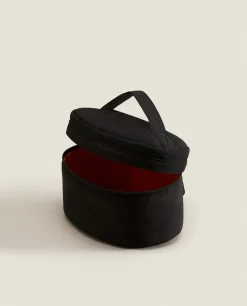 Oval Technical Fabric Toiletry Bag
