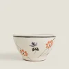 Painted Flower Bowl