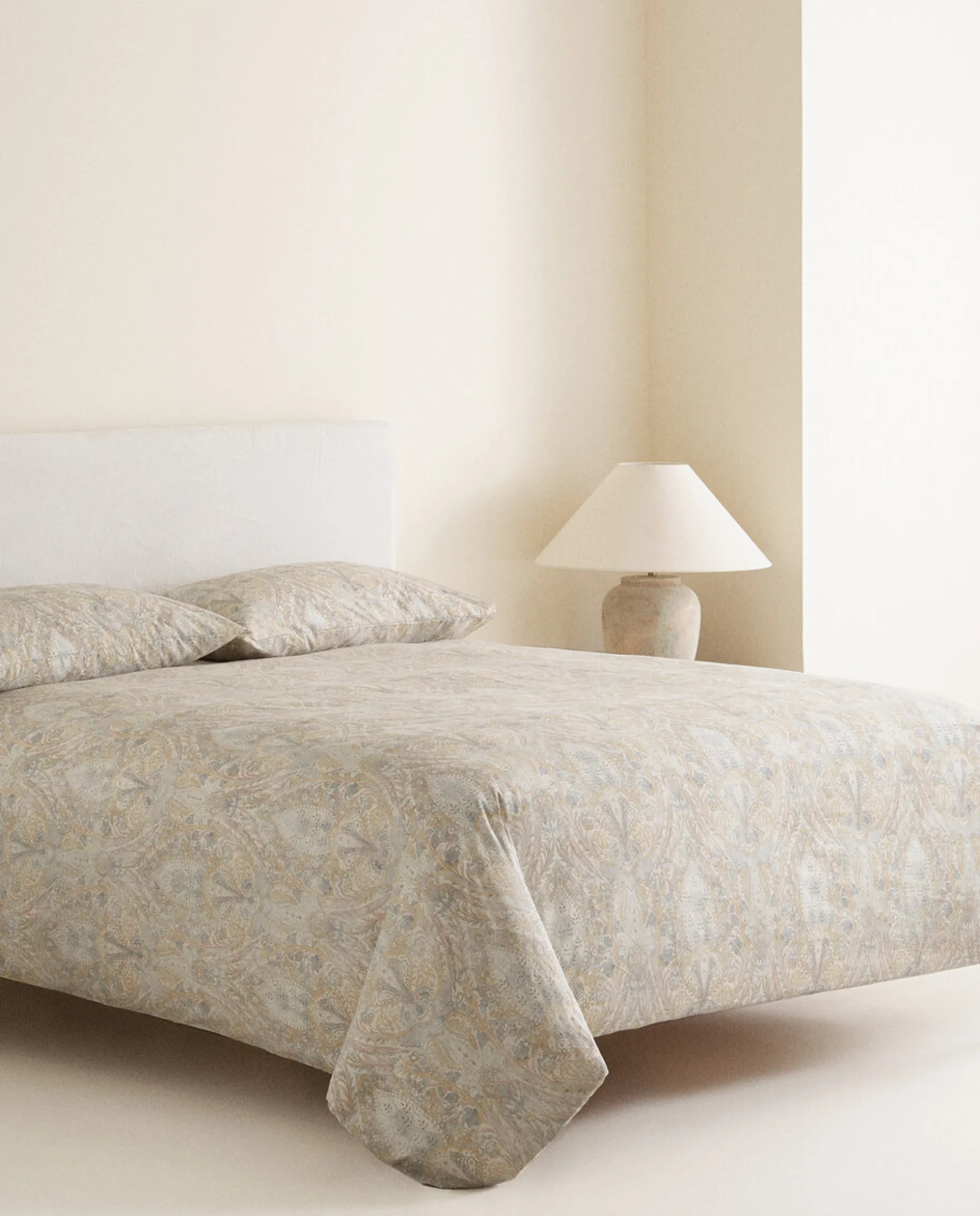Paisley-Print Duvet Cover