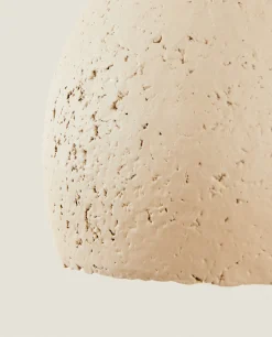 Papier-Mache Ceiling Lamp